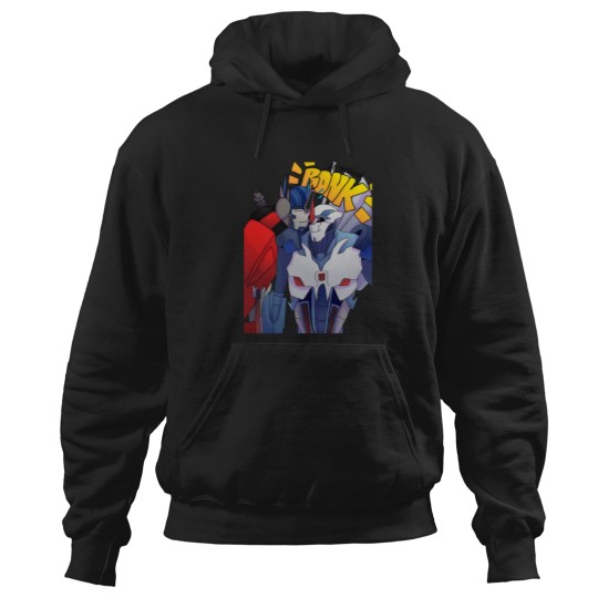 Discover Transformers Prime Starscream And Optimus Prime 338 Hoodies