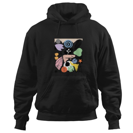 Discover Womens Lover of Abstract ART Minimal Colorful De Hoodies
