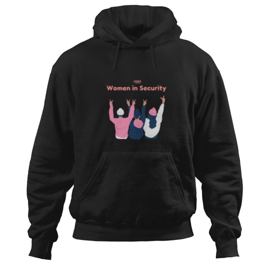 Discover Women in Security (Peace).png Hoodies