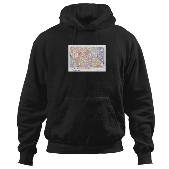 Discover Multiple Deprivation Belsize Ward Camden 4714 Hoodies