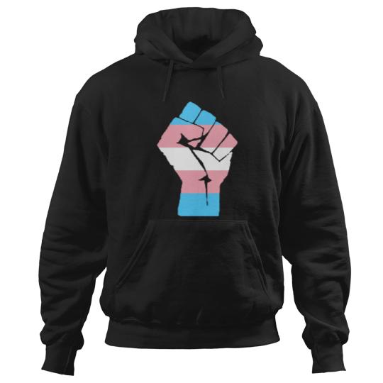 Discover Resist Fist Transgender flags Trans Prides Relaxed Fit Hoodies