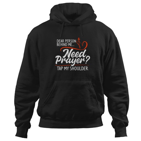 Discover on back Hoodies