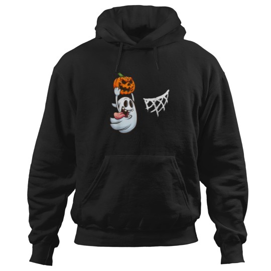 Discover Basketball Ghost Pumpkin Basketball Halloween Costume T-Shirt Hoodies