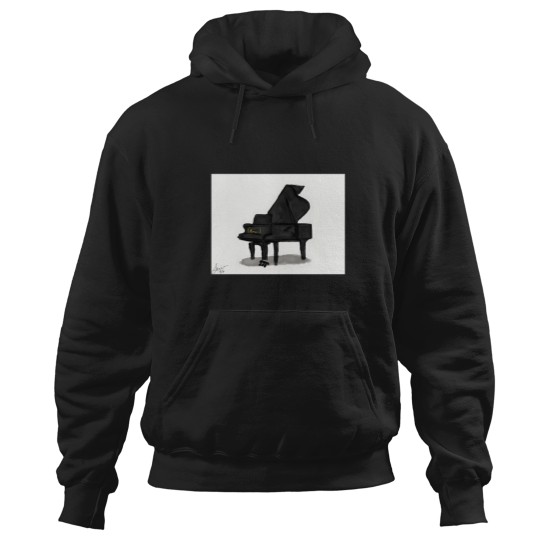 Discover Piano Sticker (2) Hoodies