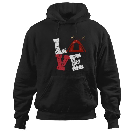 Discover i love camping apparel for camping lovers Hoodies