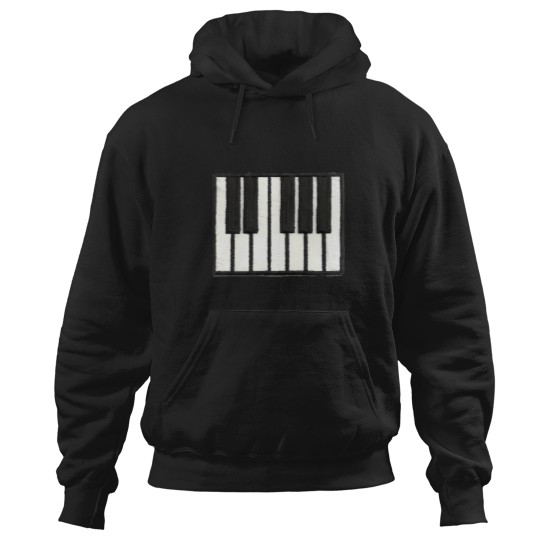 Discover Piano Sticker (1) Hoodies