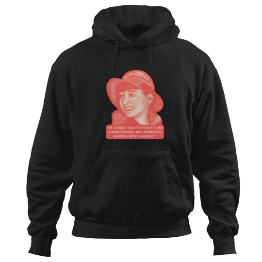 Discover Dorothy Parker Portrait And Quote Hoodies