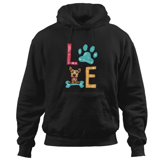 Discover Love My Welsh Terrier Dog Lover T-Shirt Hoodies