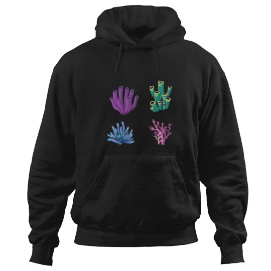 Discover Crustaceancore Coral Sticker Pack Hoodies