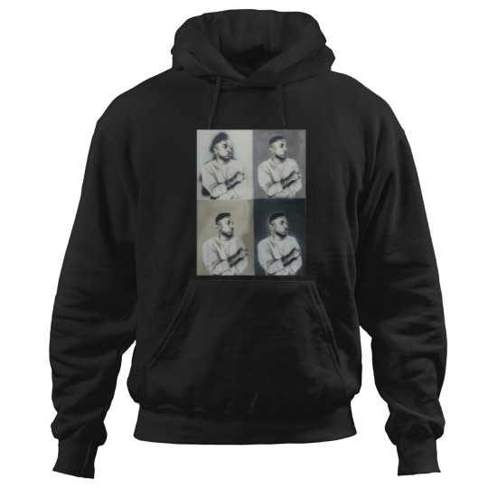 Discover Kendrick Lamar 4-Panel Stencil Hoodies