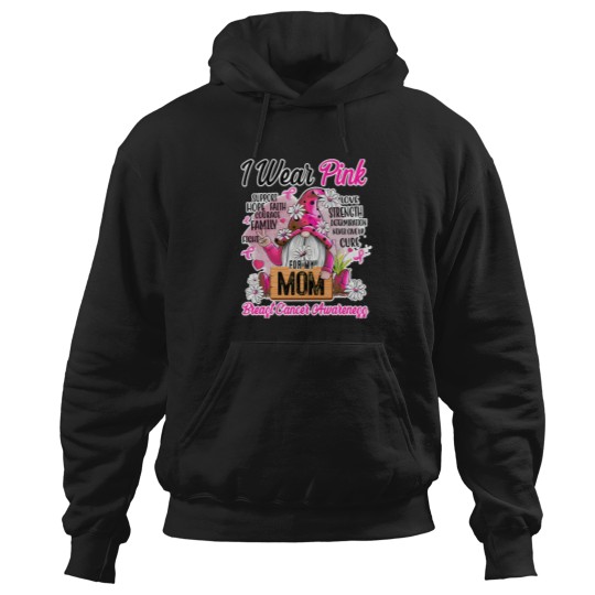 Discover I Wear Pink My Mom Pink Gnomes Truck T-Shirt Hoodies