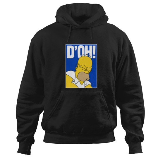 Discover Homer Simpson 'D'oh!' The Simpsons Hoodie