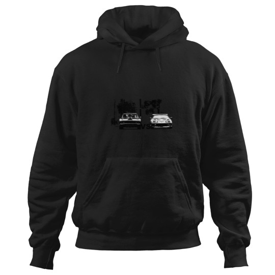 Discover Fast Furious Charger Verses Supras Street Racing Hoodies