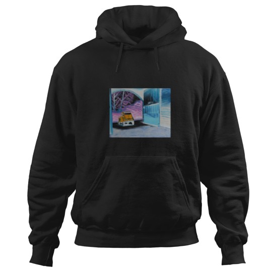 Discover Painting Citroenx 2Cv Negative Colors Hoodies