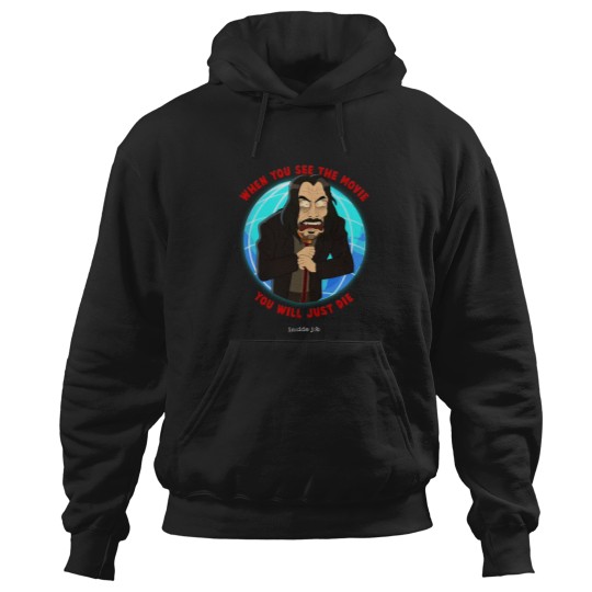 Discover Inside Job - Keanu Reeves Vampiric Hoodies
