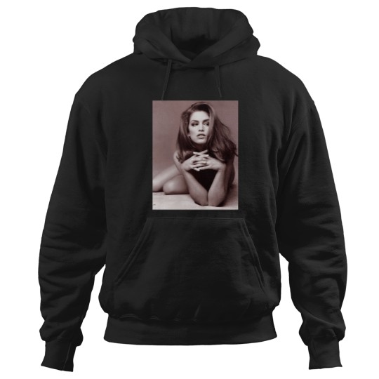 Discover Cindy Crawford  Black and White Classic T-Shirt Hoodies