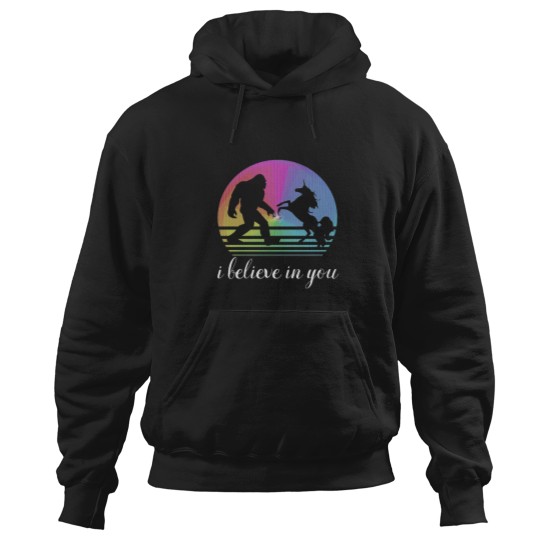 Discover _I Believe In You_ -  and Unicorn design. Couples Design to Inspire Each OtherT-Shir Hoodies