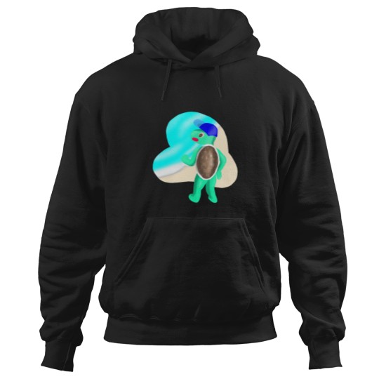 Discover Danvant- Turtle in the sea Hoodies