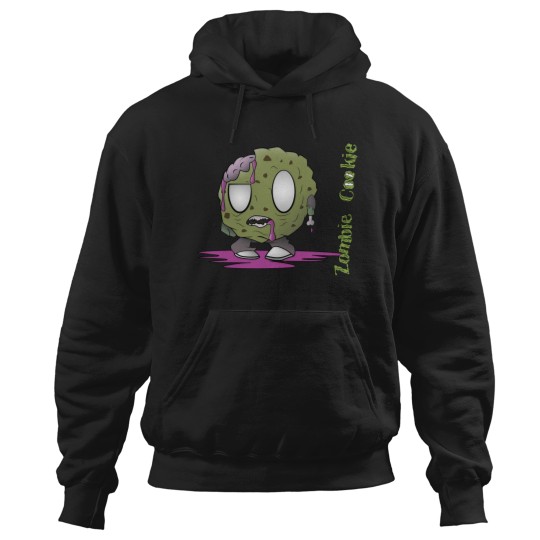 Discover Cute Spooky Undead Cookie Monster Hoodies