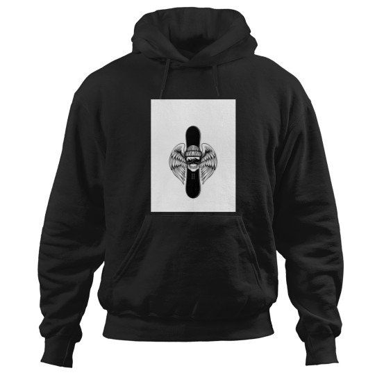 Discover Snowboard with skulls  -1 Hoodies