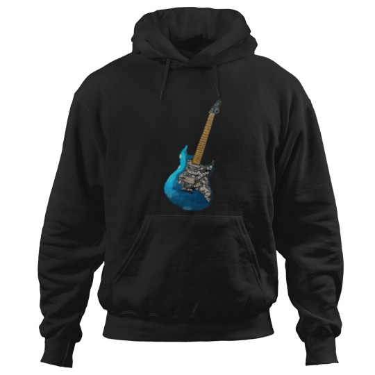 Discover Illustration of an electrics Guitar Hoodies