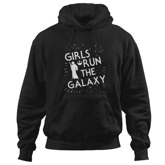 Discover girls run galaxy Hoodies