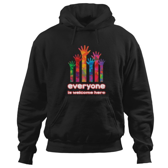 Discover Everyone Is Welcome Here 9 4 Hoodies