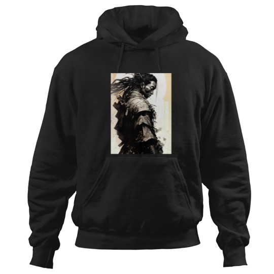 Discover Yasuke Black Samurai In 1579 Feudal Japan No. 8 On A Dark Background T-Shirt Hoodies