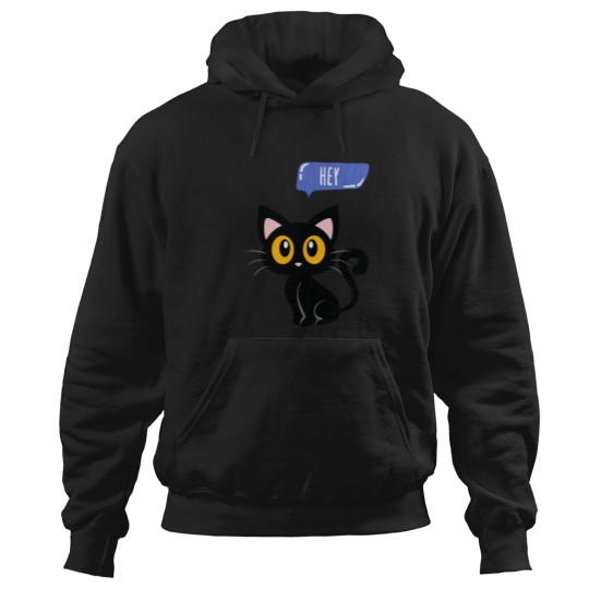 Discover Cat Sayes Hey(2) Hoodies