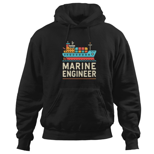Discover Marine Engineer (3) T-Shirt Hoodies