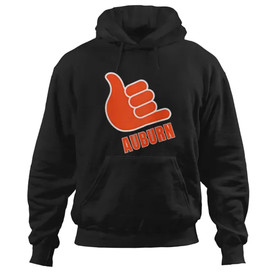 Discover Auburn City Call God Hand Sign Hoodies