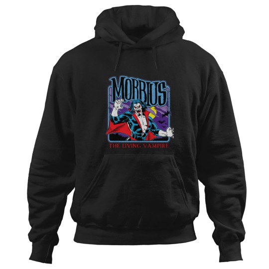 Discover monsters morbius living vampire halloween Hoodies