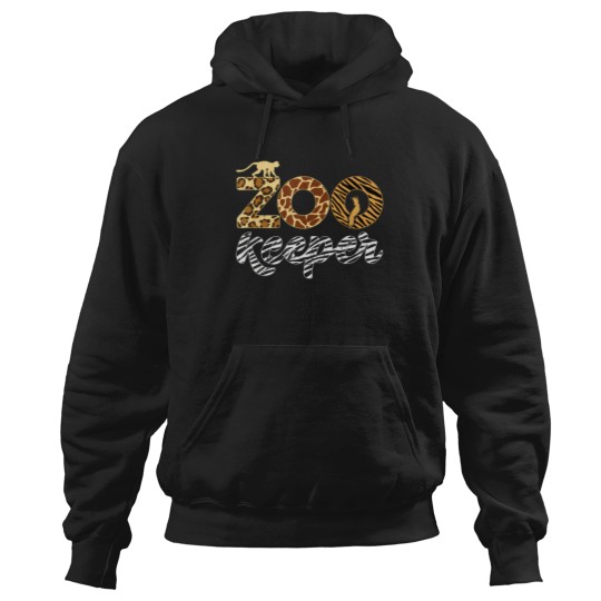 Discover zookeeper african animal zebra leopard print savanna life Hoodies