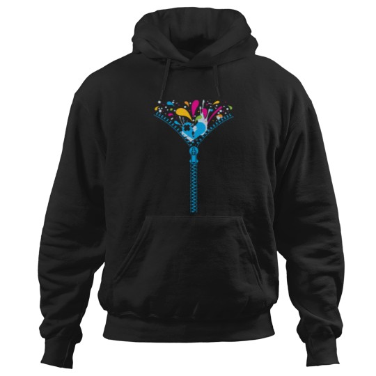 Discover Zipper_Heart Hoodies