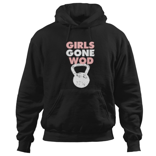 Discover Funny-Workout-Shirt---Girls-Gone-Wod-T-Shirt Hoodies