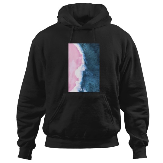 Discover Pink Sand Meets The Ocean Hoodies
