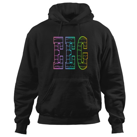 Discover Colorful EEG Neurodiagnostic Tech EEG Tech Hoodies