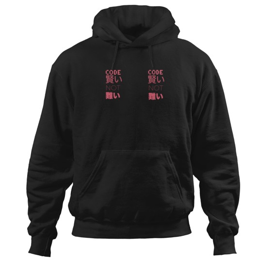 Discover Code Smart Not HardJapanese Hoodies
