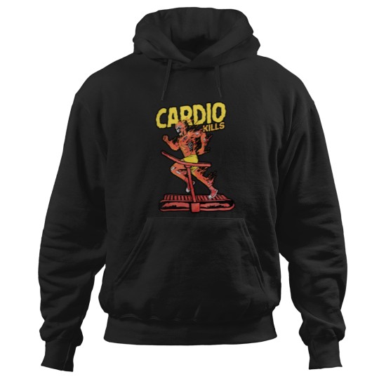 Discover Cardio-Kills-Skeleton-Skull-Funny-Running-Marathon-Runner-T-Shirt Hoodies