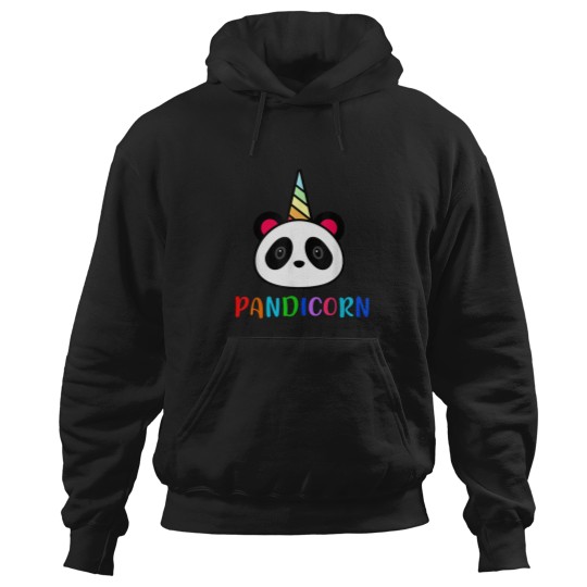 Discover Panda Unicorn Pandicorn  Family Chrismast Present Gift Hoodies