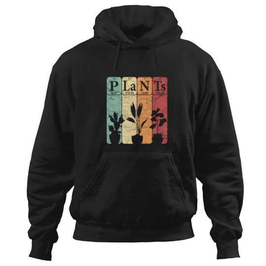 Discover Plants Periodic Table Elets Plant Botany Hoodies