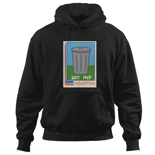 Discover Houston Astro s trash can MVP baseball card Hoodies