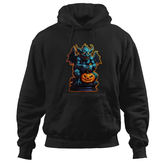 Discover Halloween Gargoyle Monster Hoodies