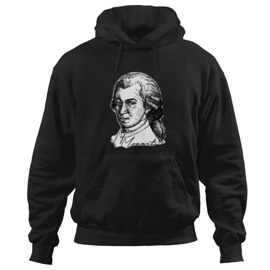 Discover Wolfgang Amadeus Mozart 1315 Hoodies