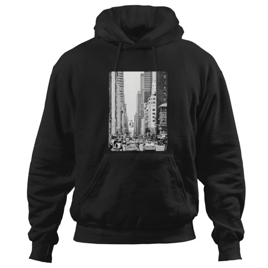 Discover New York Streets Streets New York Black And White Streets 1296 Hoodies