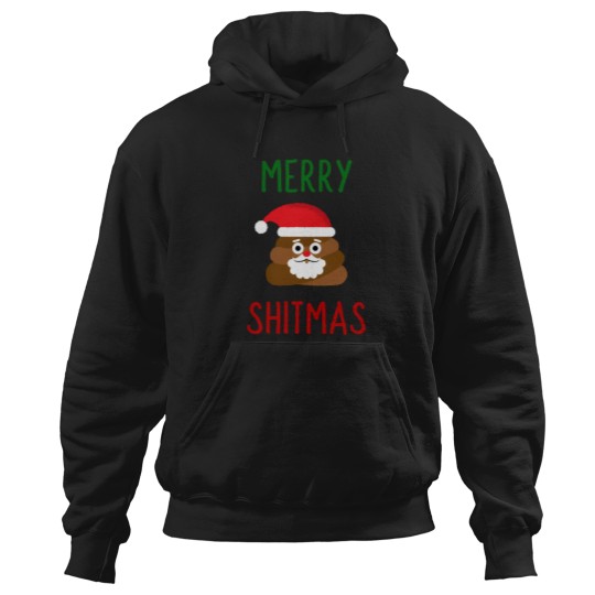 Discover Merry-Shitmas-Active-T-Shirt Hoodies