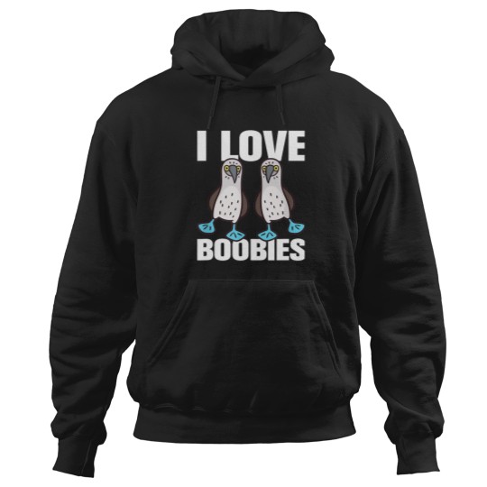 Discover I-Love-Boobies-Bluefooted-Boobie-Bird-Funny T-Shirt Hoodies