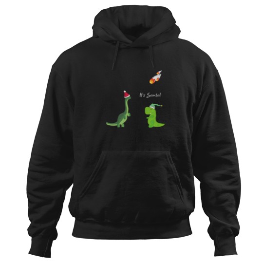 Discover It'S-Santa---Silly-Dinosaurs-Extinction T-Shirt Hoodies