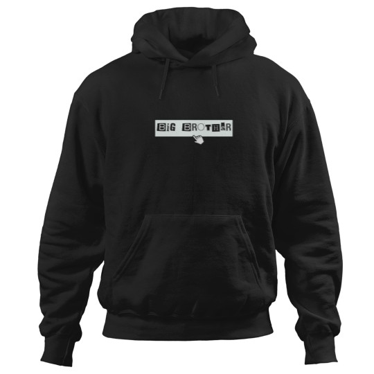 Discover Big Brother Starts Now Press Button Hoodies