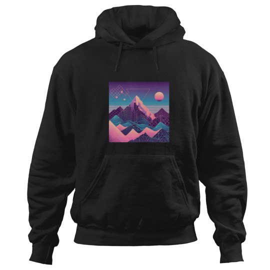 Discover 3041 Vapor Mountains Active T-Shirt Hoodies